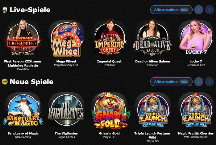 7 Gold Spellen live-spiele